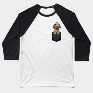 Cocker Spaniel in Pocket Baseball T-Shirt